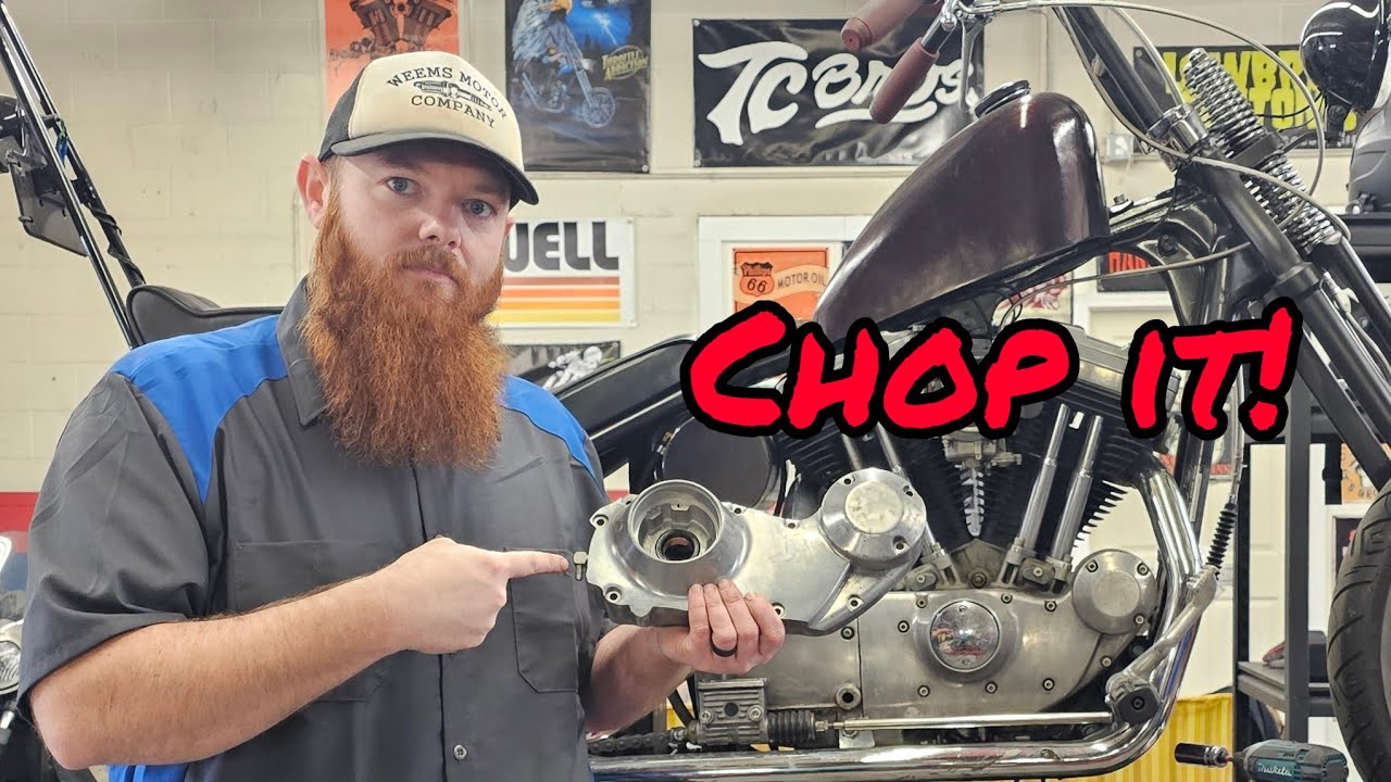 CHOPPING THE CAM COVER