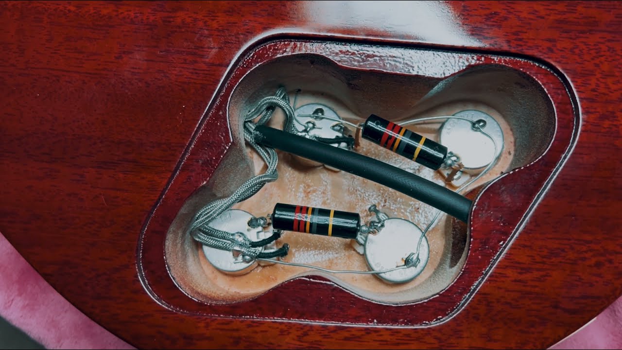 How To Make 1959 (Burst) Les Paul Wiring Harness