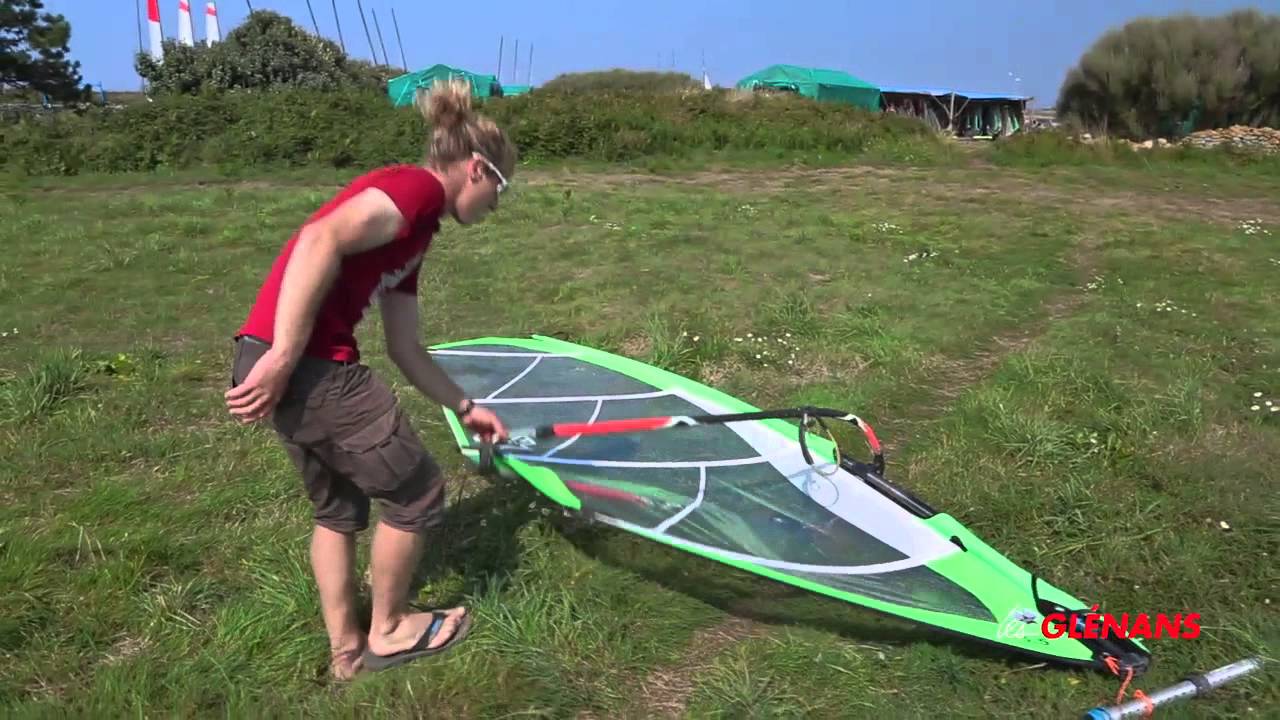 Gréer une planche à voile - Mini-tuto Les Glénans