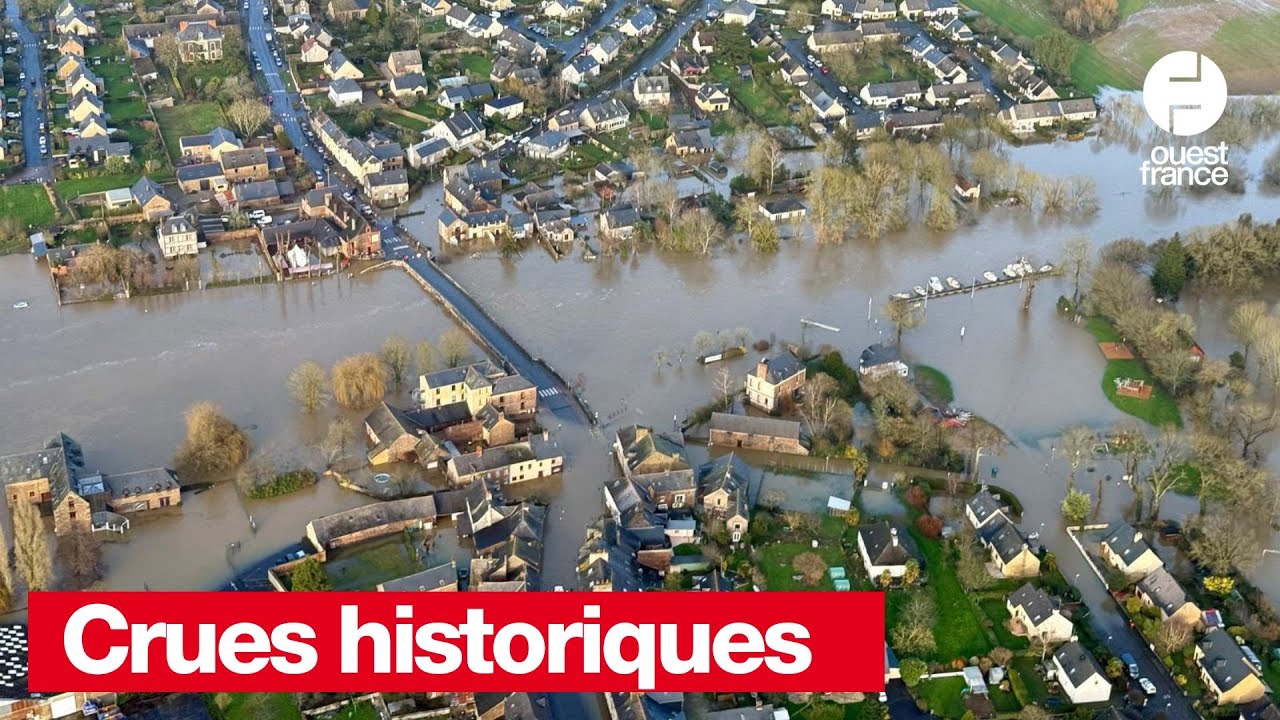 De nouvelles images impressionnantes des inondations en Ille-et-Vilaine