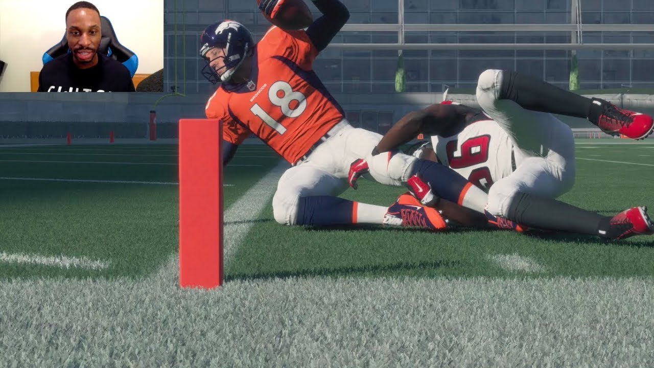 Who Can Score a 99yd TD Run First? Peyton Manning or Tom Brady? Madden Challenge
