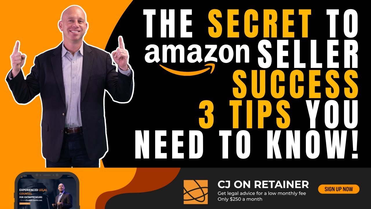 The Secret To Amazon Seller Success - 3 Tips You NEED To Know!