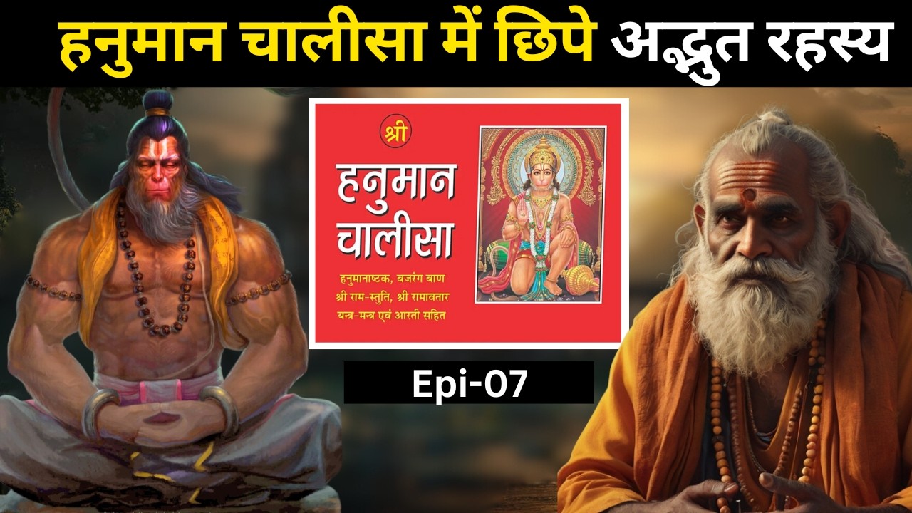 हनुमान चालीसा चौपाइयों के अद्भुत रहस्य l Hanuman chalisa Shakti Epi-07 l @kashtabhanjandarbar