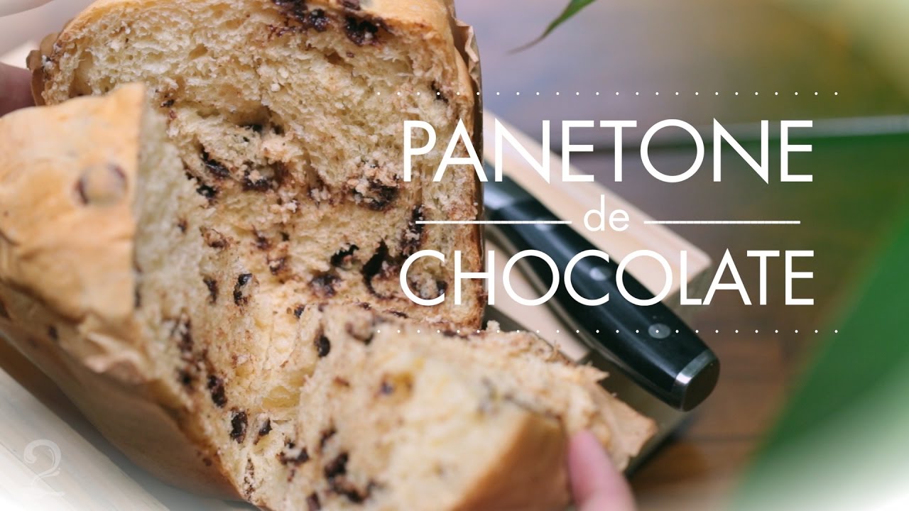 PANETONE DE CHOCOLATE de Rogério Shimura | Receita de Chocotone de Natal | Gourmet a dois