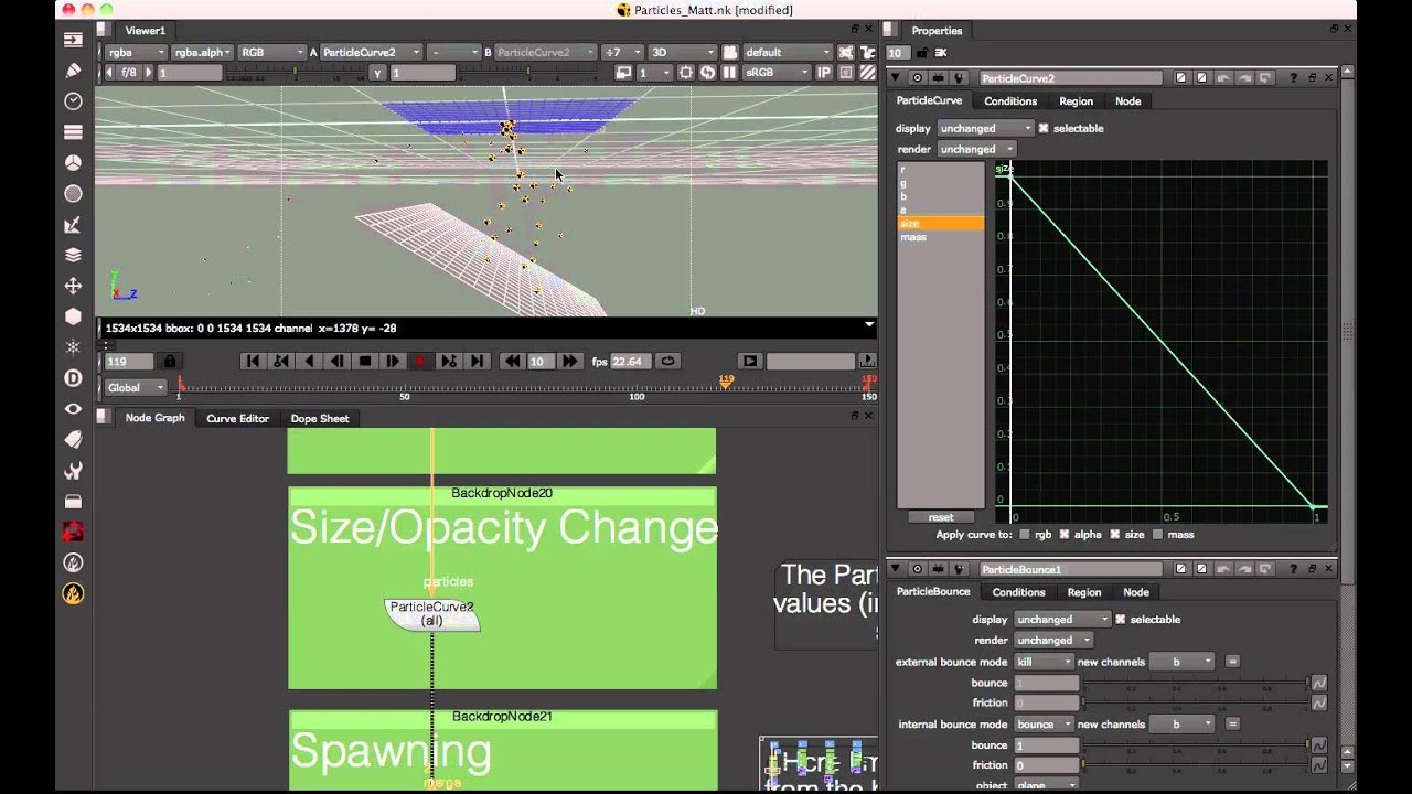 Nuke X 6.3 | Particles: Fundamentals (Part 1)