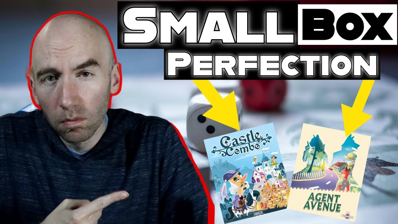 The Best Two Player/Small Box Board Games of 2024?? | Agent Avenue & Castle Combo Review