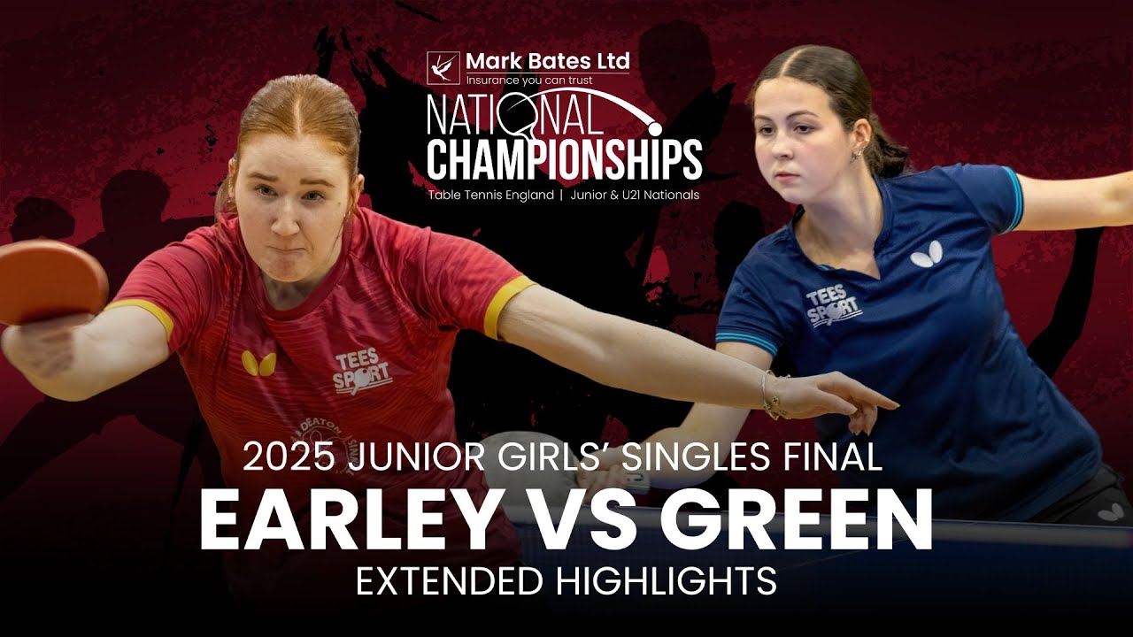 2025 Junior Girls' Singles Final Highlights - Sophie Earley vs Anna Green