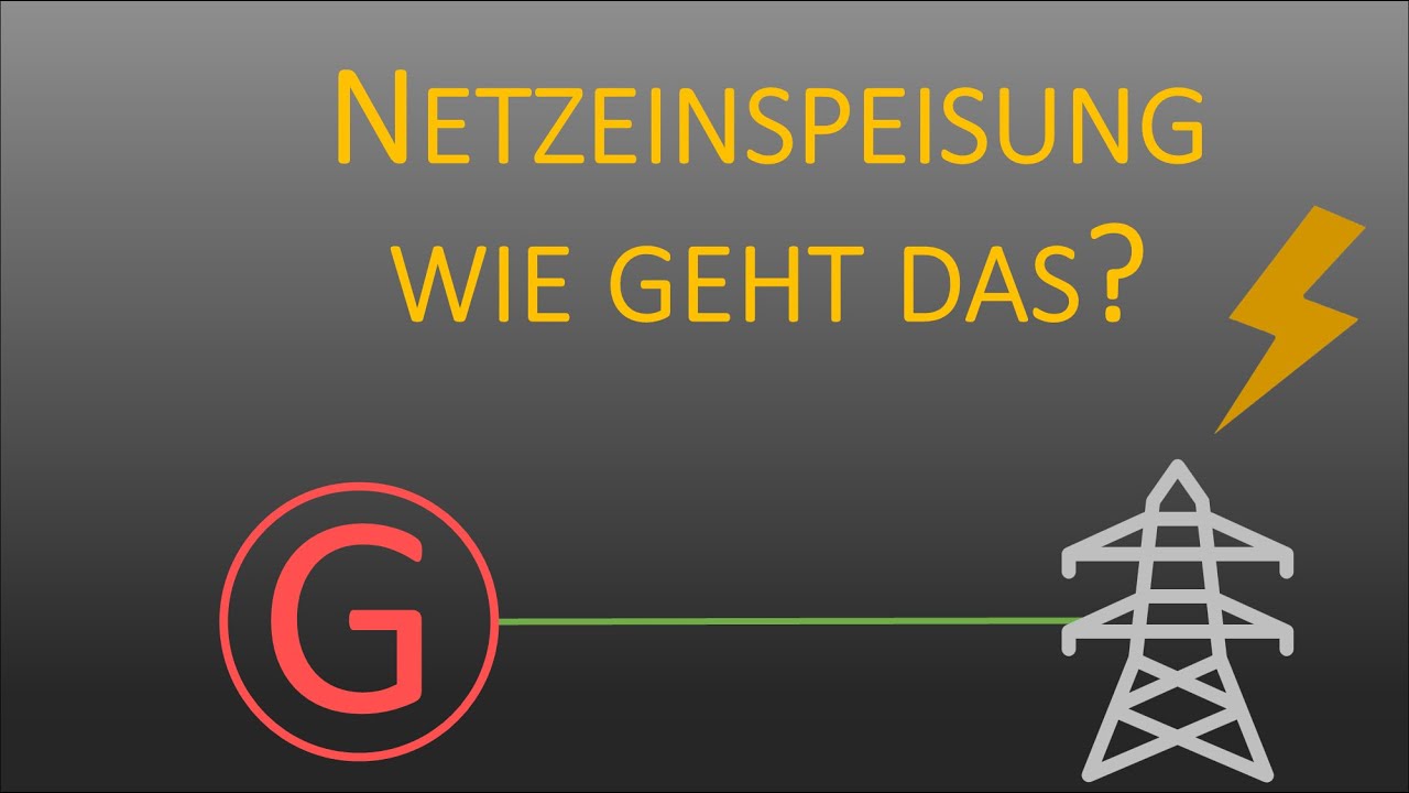 Wie funktioniert die Netzeinspeisung bei Wechselstrom?