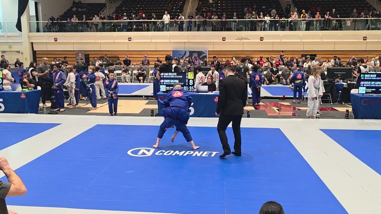 Conor 1st Jiu Jitsu 2 stripes Gracie Barra Lake Elsinore CompNet California Winter Championship 2026