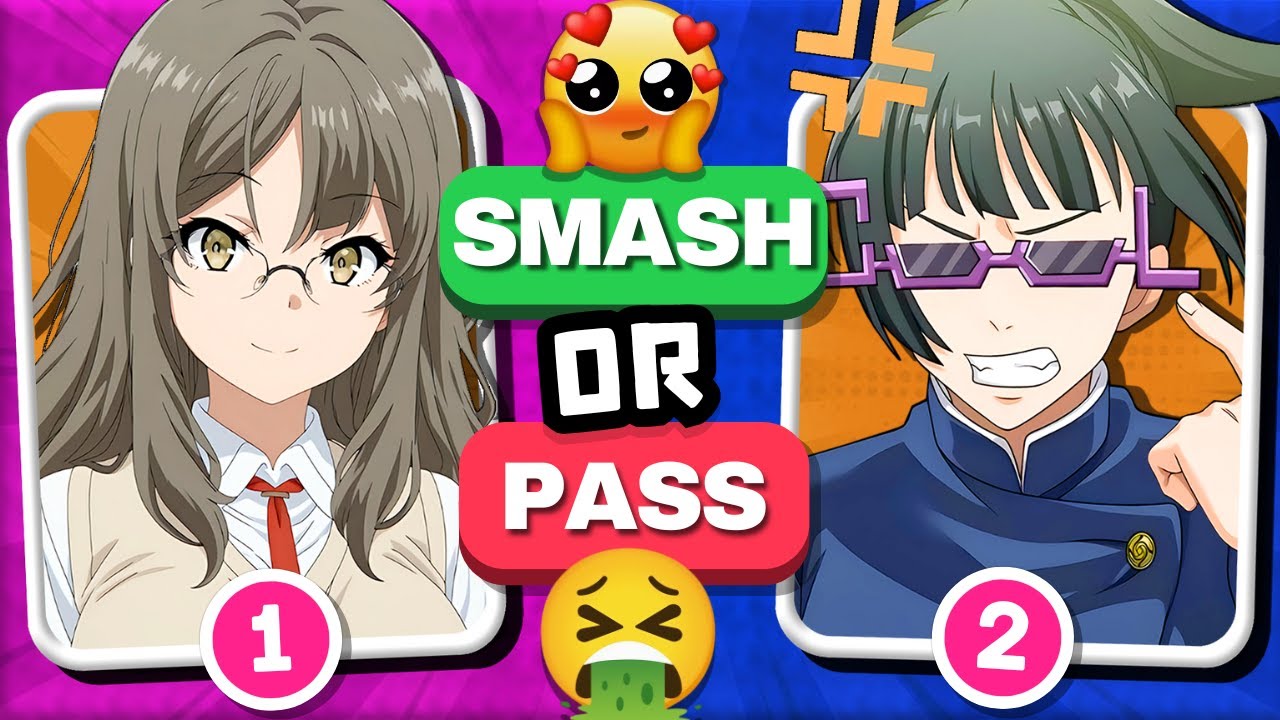 SMASH или PASS 😍🤮 Аниме-девушки в очках ♀️👓 [100 символов]