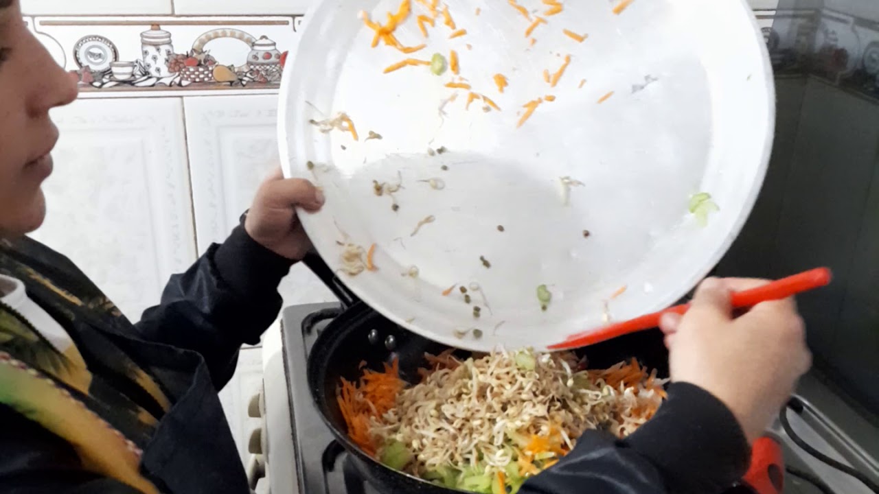 Preparación Receta Raices Chinas