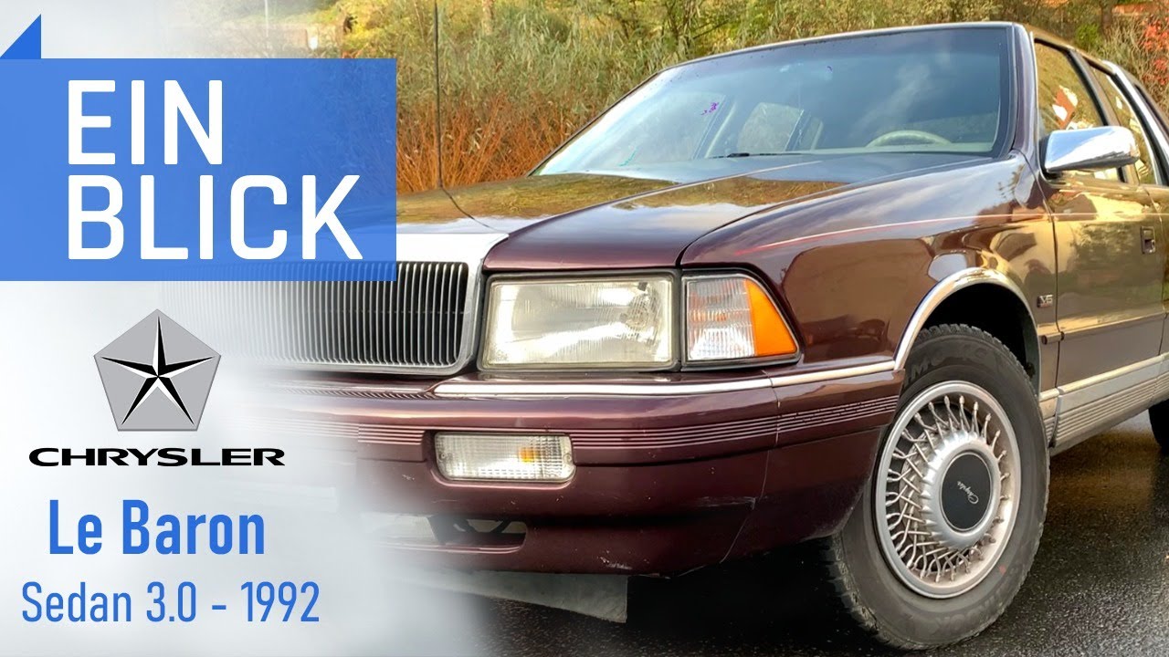 Chrysler Le Baron Sedan 3.0 - Was kann der Mittelklasse 