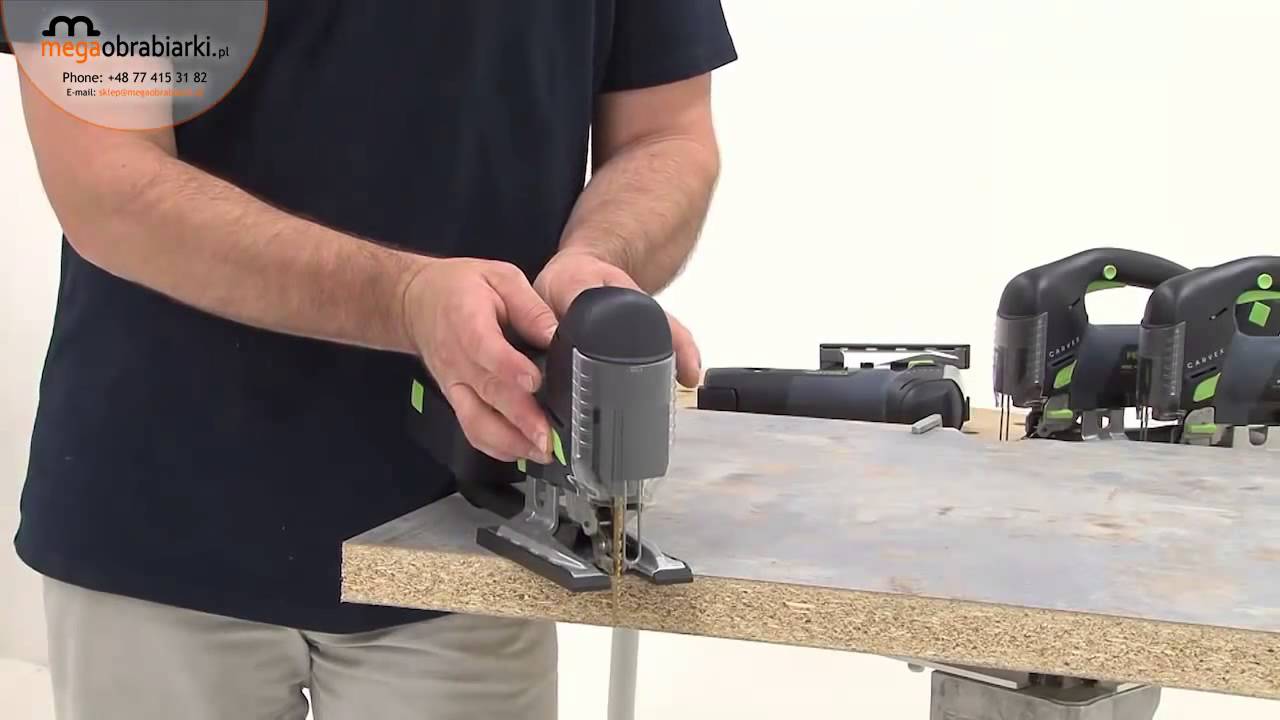Wyrzynarka akumulatorowa wahadłowa Carvex PS 420 Festool