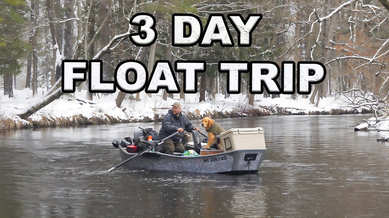 Michigan Spring Camping & River Fishing Adventure