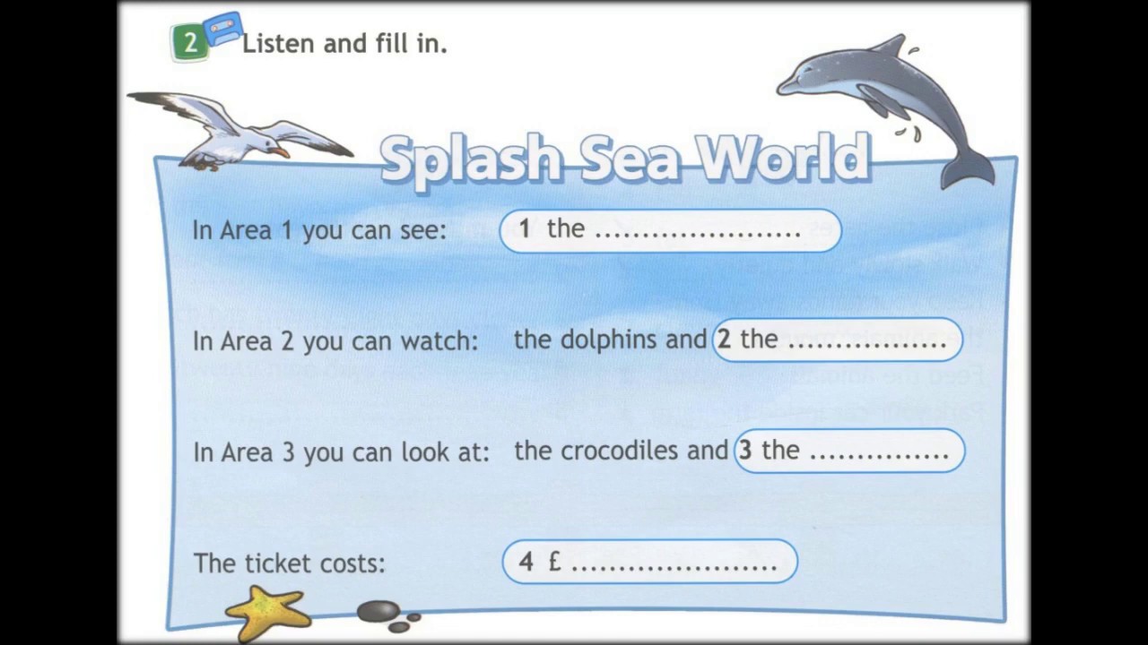 Splash Sea World Spotlight 4 WorkBook Module 4  p. 34 ex. 2 video с субтитрами #EnglishStream