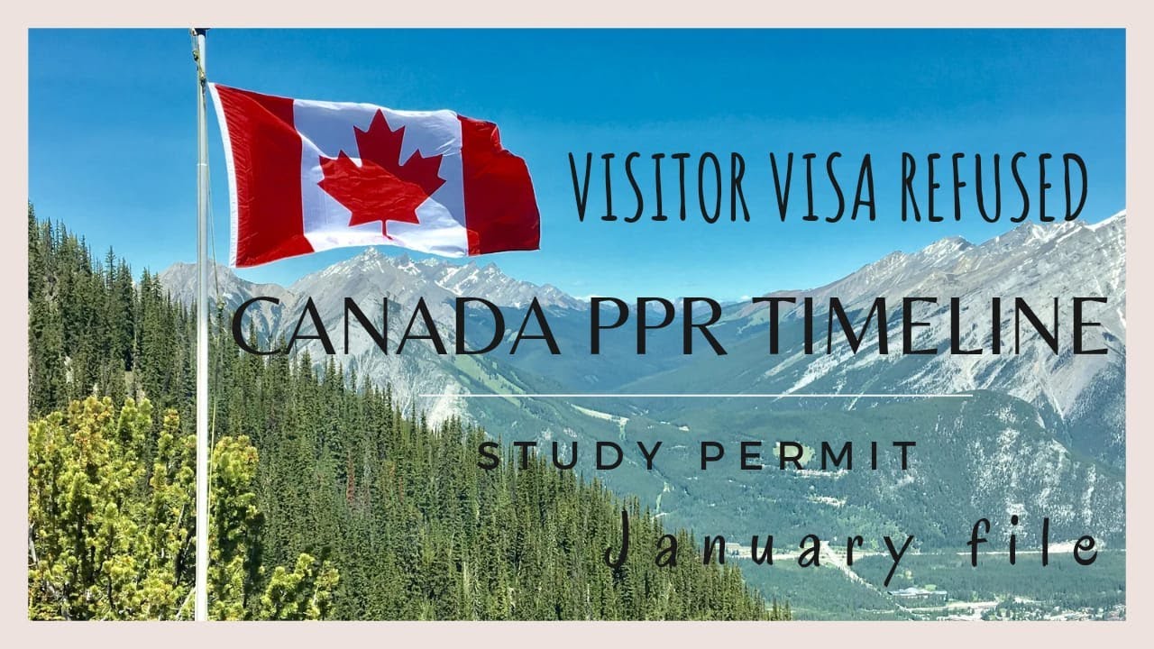 CANADA PPR TIMELINE |Visitor Visa Refused| Applying for Student Visa #Forgot GCKey credentials & UCI