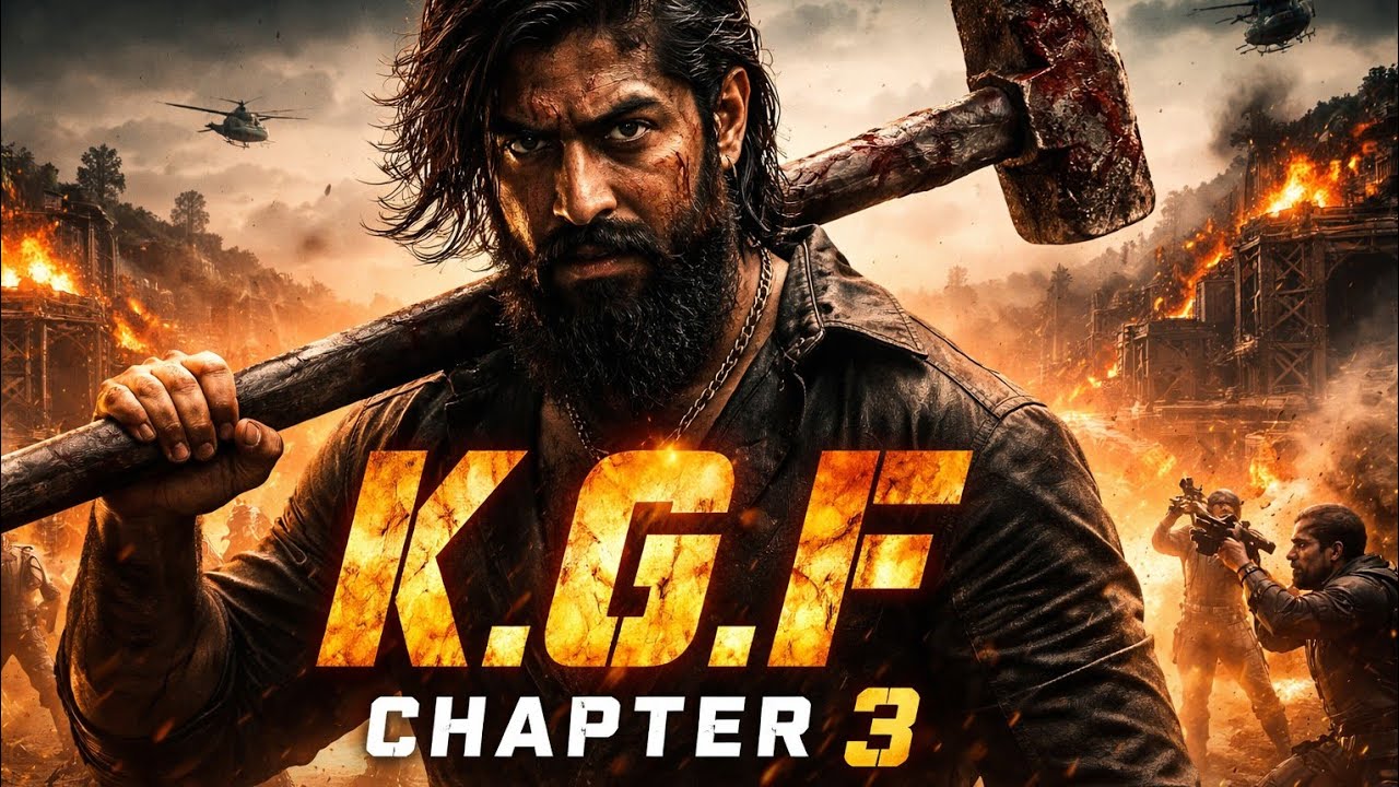 KGF 3 - Rocky Ka Antim Samrajya| Trailer | South Movie| VR Action Films| Vikram Rajput #action #top