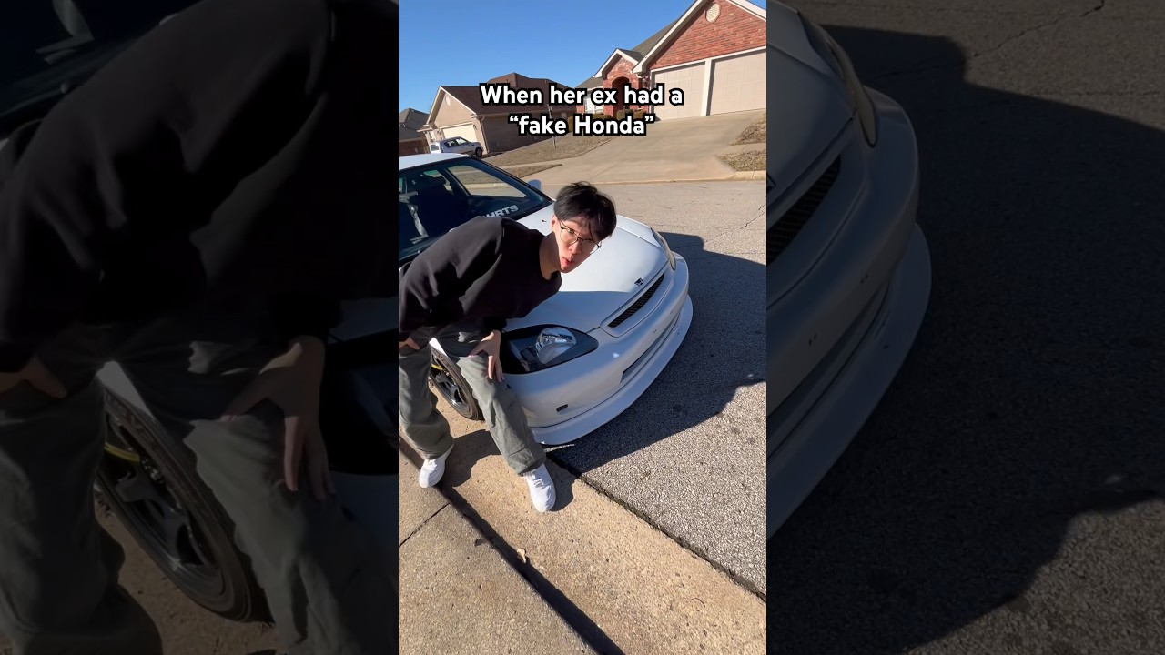 When her ex had a &ldquo;fake Honda&rdquo; 🏎️