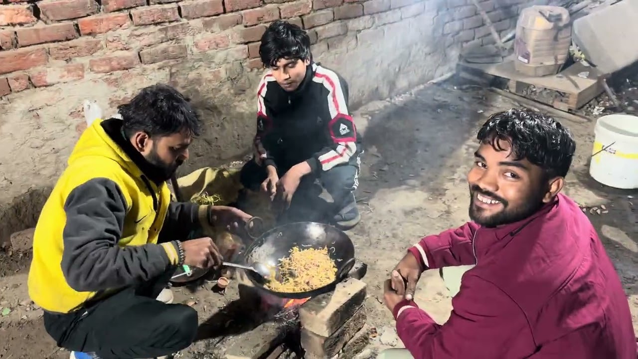 Aaj Humne Banai Anda chaumin 