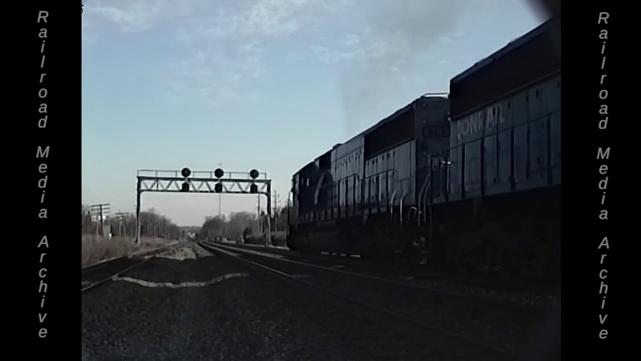 Conrail and CSX in Ohio (March 1991)
