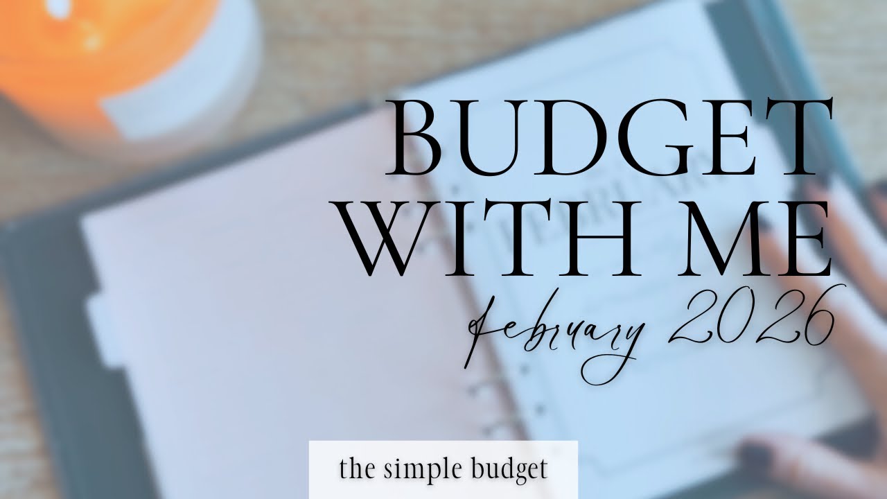 budget with me | february 2026 | zero based budgeting | single income family budget
