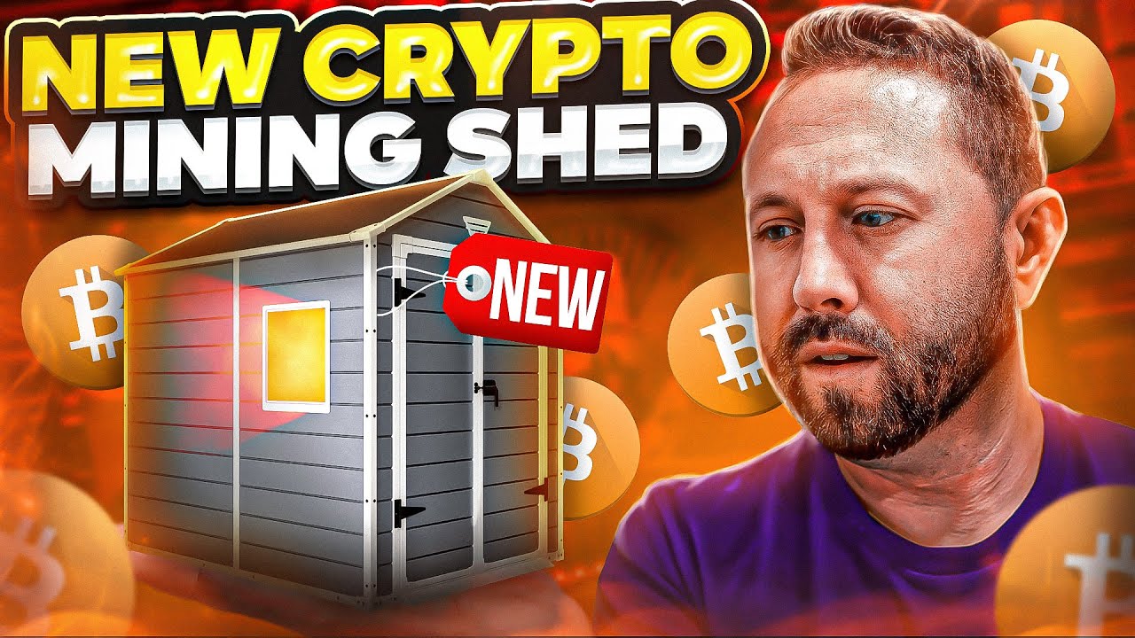How I Built a Home Crypto Mining Shed in 10 Days!