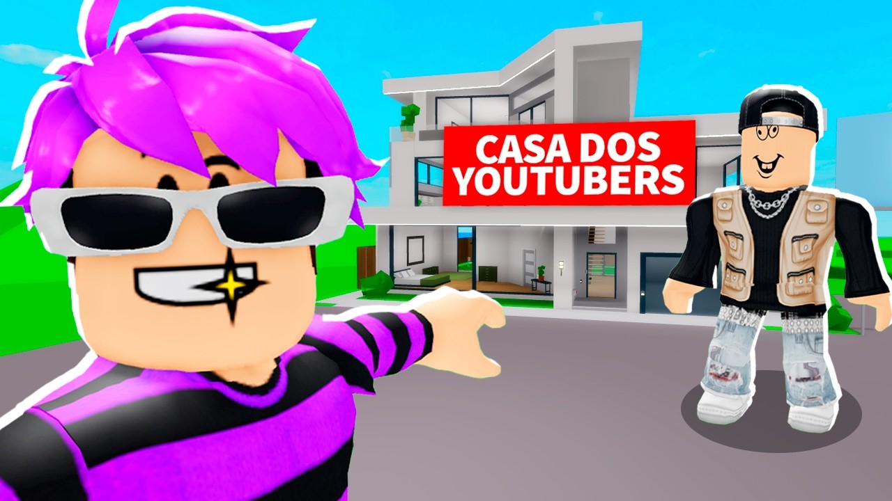 FIZ UMA MANSÃO pra MORAR COM MEUS AMIGOS NO BROOKHAVEN!