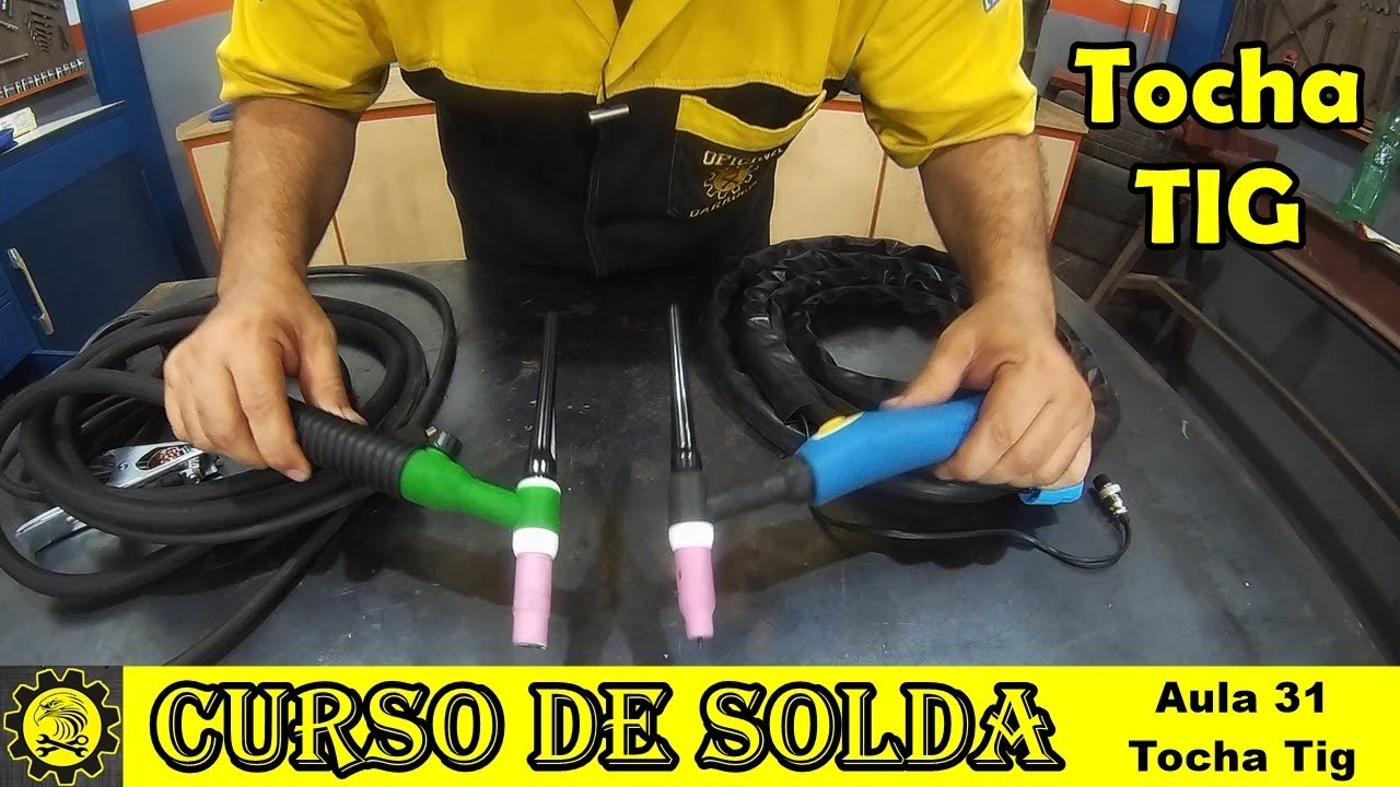 Curso Básico de Solda #31 / Tocha TIG