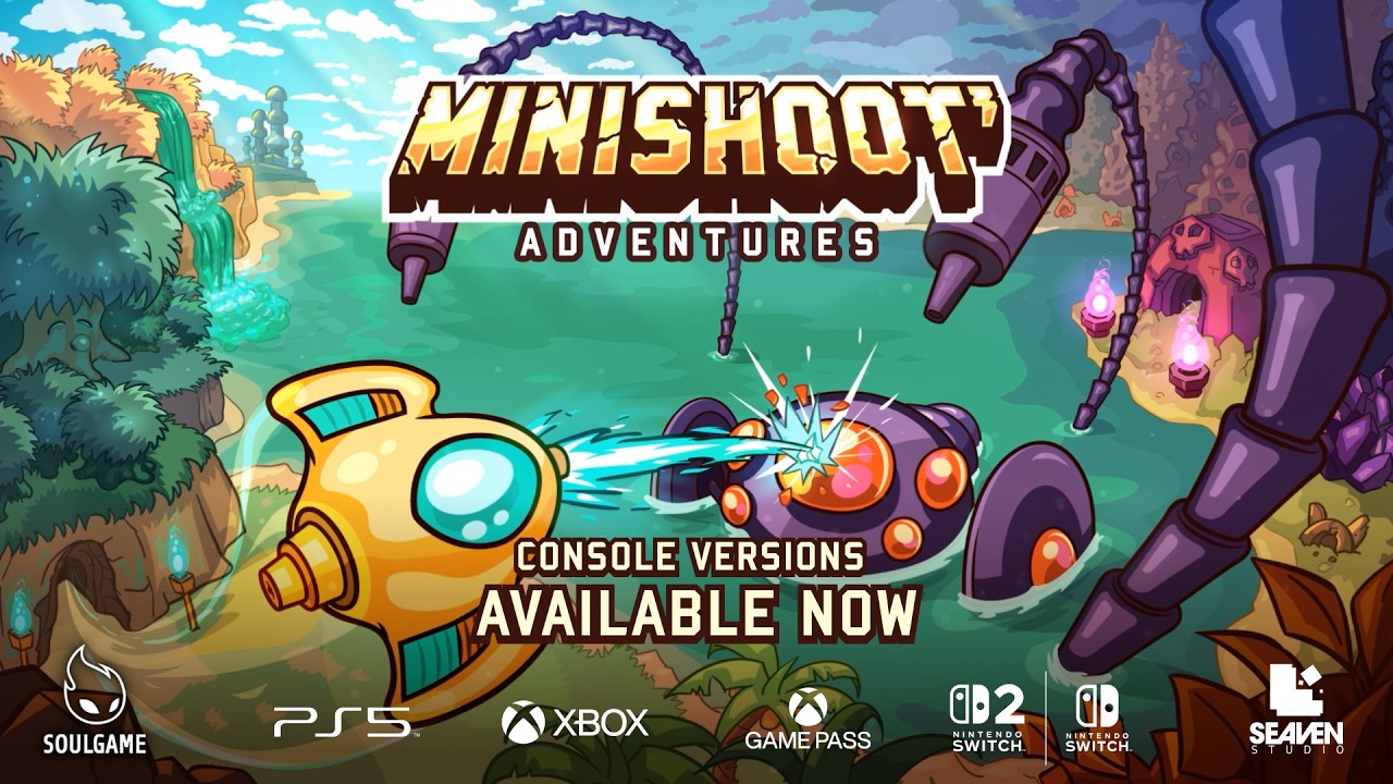Minishoot' Adventures - Console Versions Release Trailer