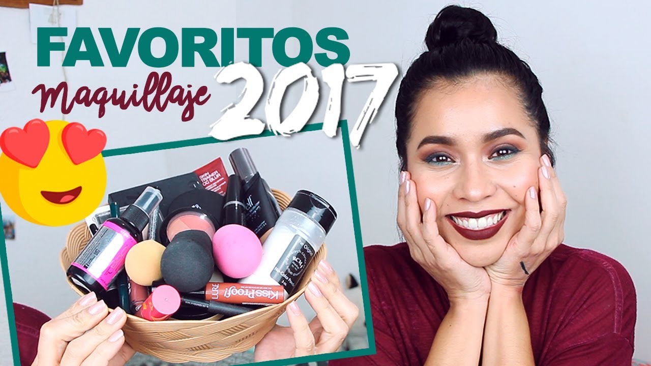 LOS PRODUCTOS DE MAQUILLAJE QUE AM&Eacute; EN 2017 | Karla Burelo :)