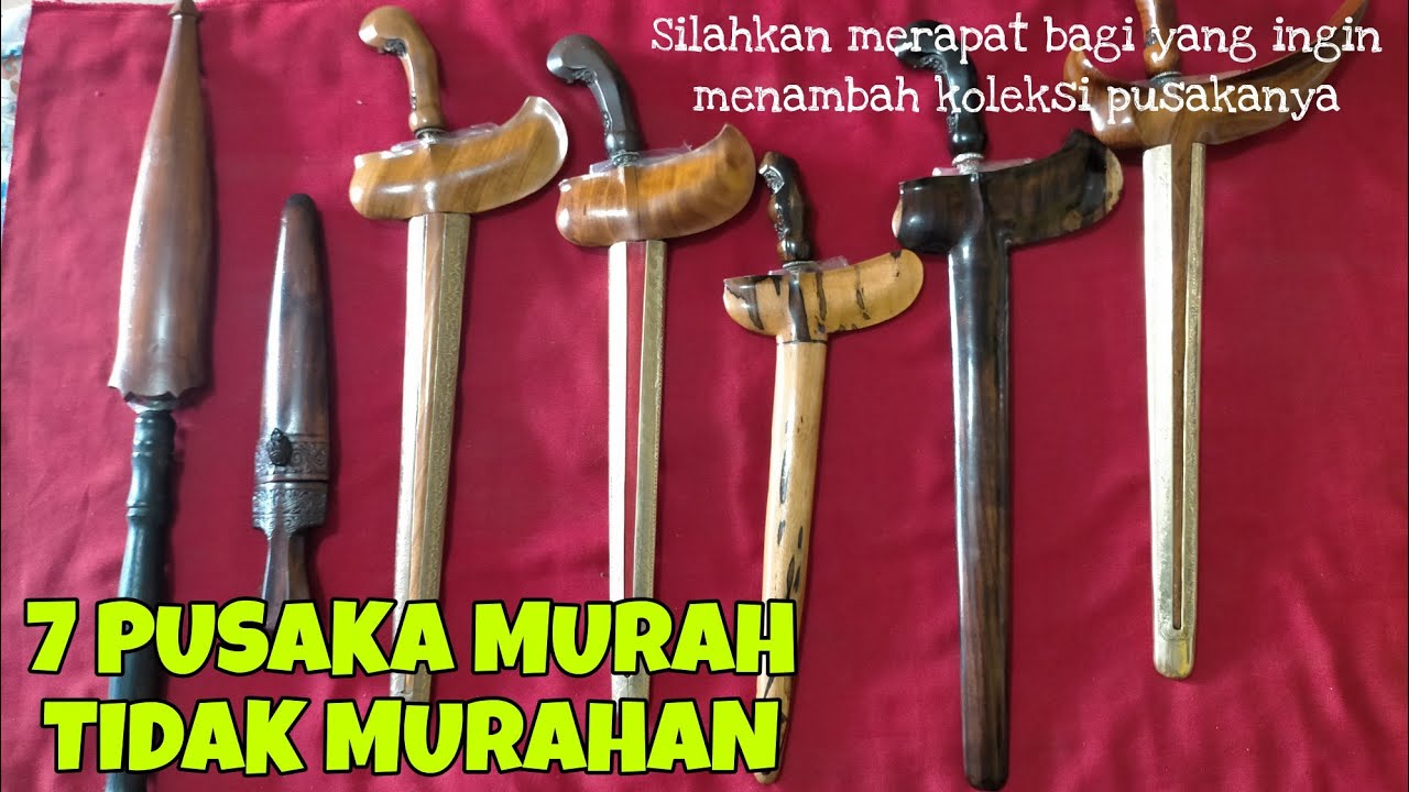 7 PUSAKA BAGUS MAHAR TERJANGKAU