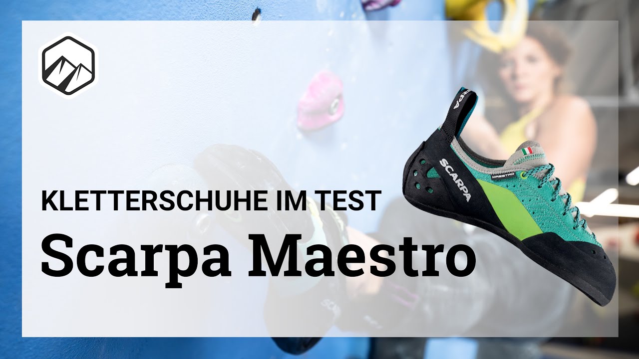 Scarpa Maestro: Performance starker Kletterschuh f&uuml;r ambitionierte Kletterer | Bergzeit