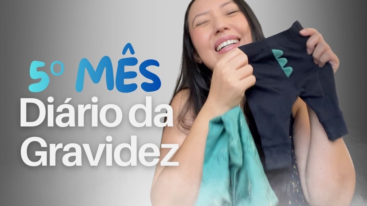 Como é o QUINTO MÊS de GRAVIDEZ - Diário da Gravidez | May Hiroi