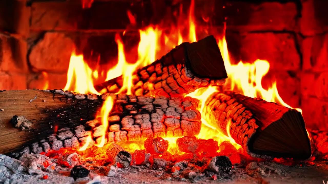 Live Cozy Fireplace Crackling Sounds | ASMR for Deep Sleep