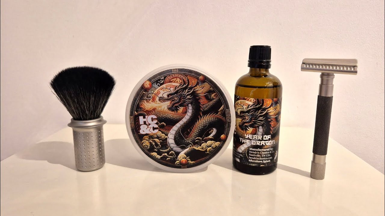 HC&C Enter The Dragon / Parker Semi-Slant / Tatara Brush