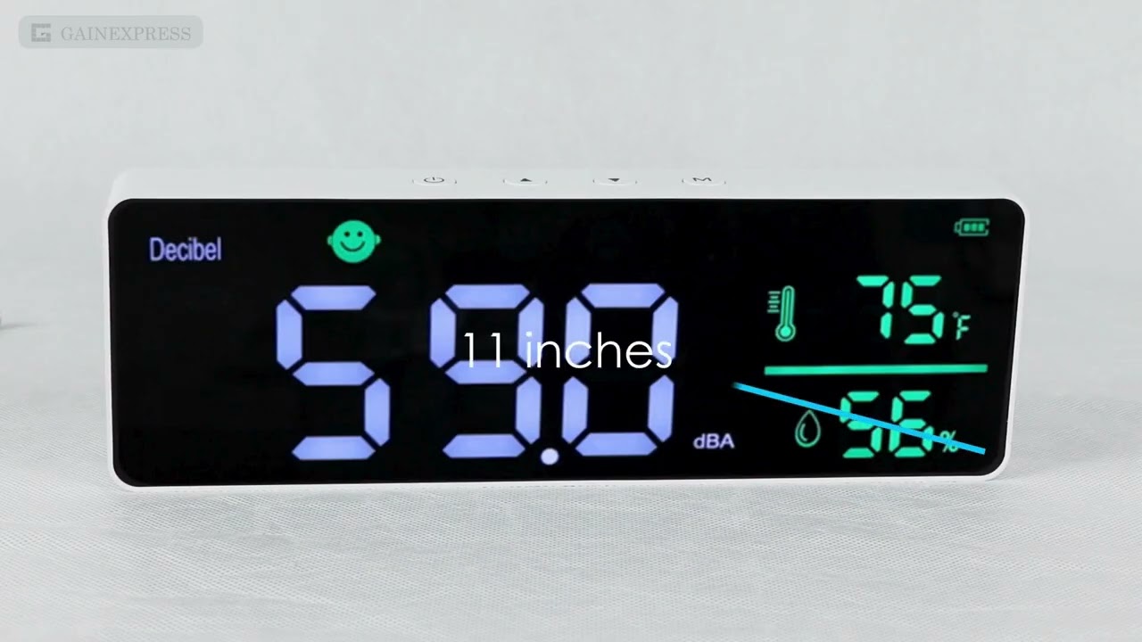 SLM-336 Smart Decibel Meter | Real-Time Noise, Temperature & Humidity Monitoring
