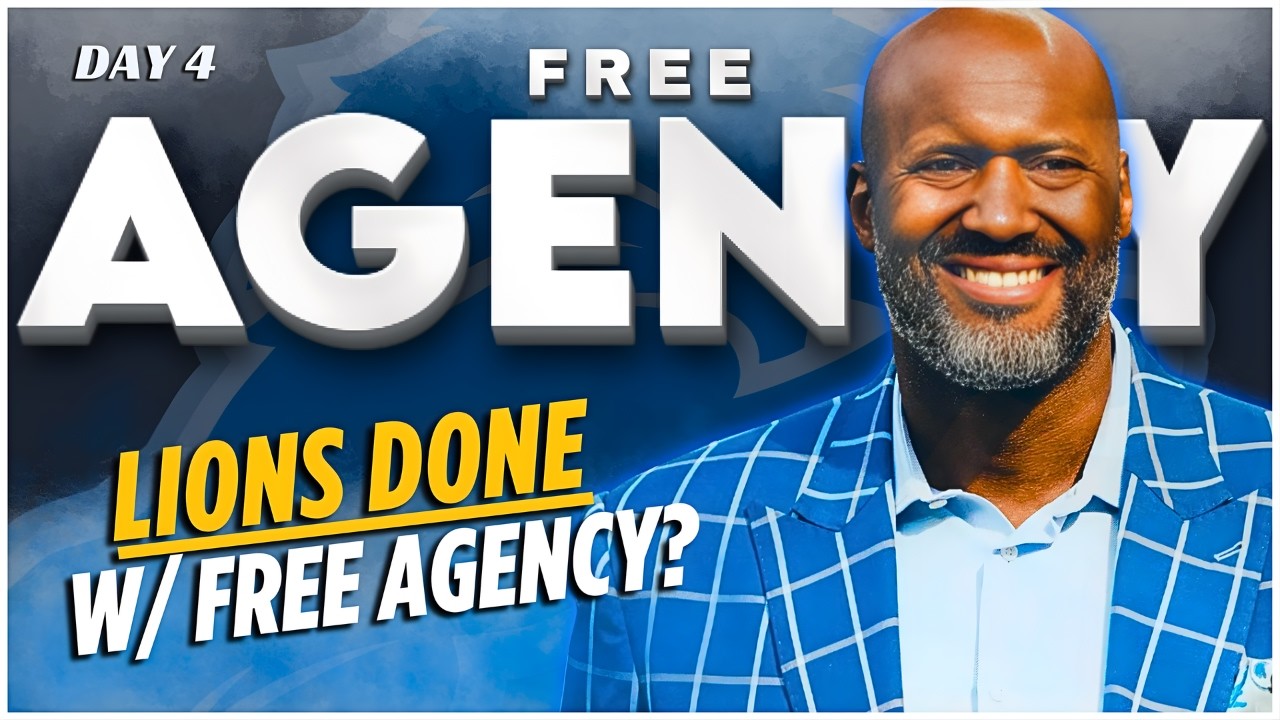LATEST REPORT: Detroit Lions STAND DOWN On Day 3 NFL Free Agency!