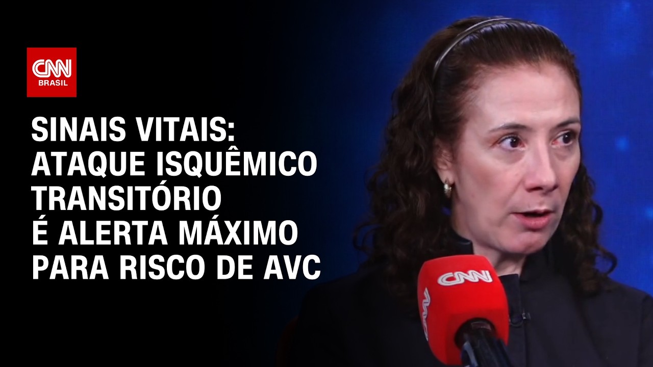 Ataque Isquêmico Transitório é alerta máximo para risco de AVC | CNN Sinais Vitais