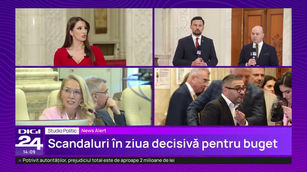 Studio politic. Dezbaterea finală a bugetului în Parlament a început cu un blocaj