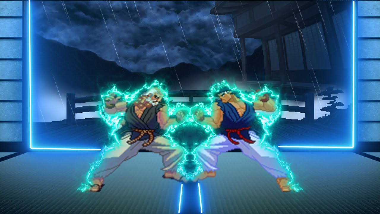Gouken VS. Shin Ryu