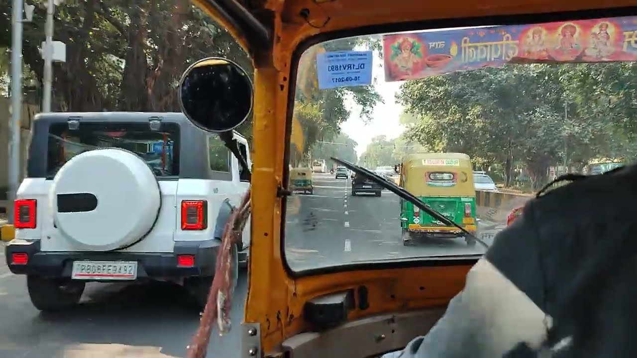 Rickshaw Ride Delhi | Janpath