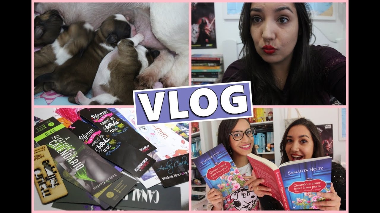 VLOG #22: CACHORRINHOS, VISITA E SALDO DA BIENAL | Amiga da Leitora