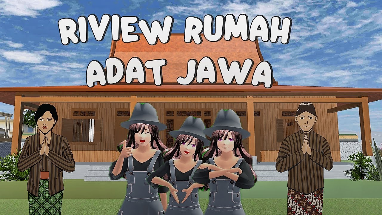 ID PROPS RUMAH JOGLO || RUMAH ADAT JAWA || ID SAKURA SCHOOL SIMULATOR 