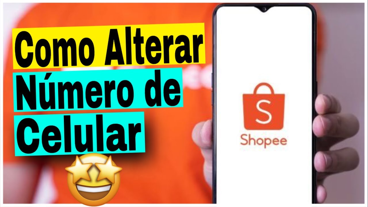 Como alterar o numero de celular na Shopee pelo Celular Android