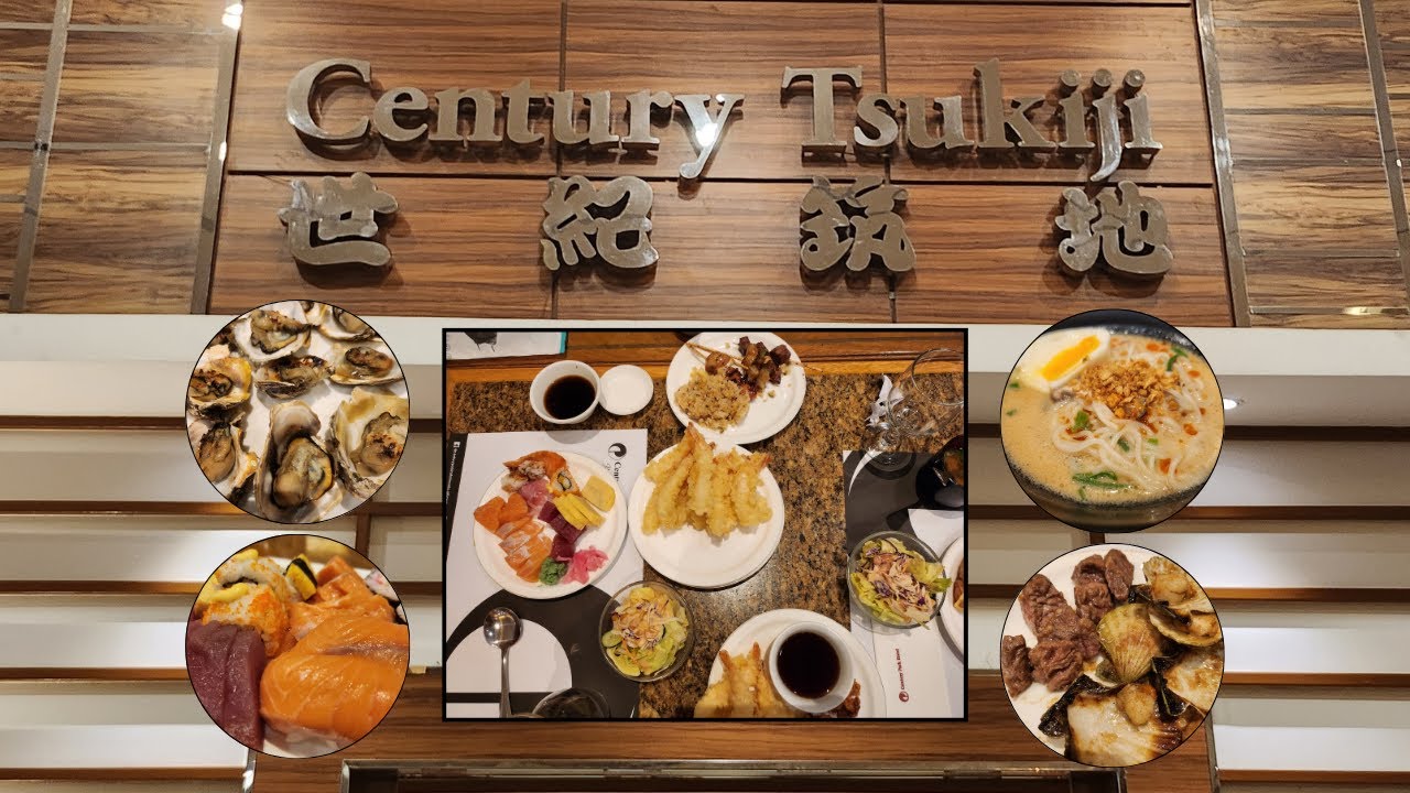 [4K] CENTURY TSUKIJI @ Century Park Hotel Manila:A Must-Try Japanese Buffet Restaurant |Mike and Ann