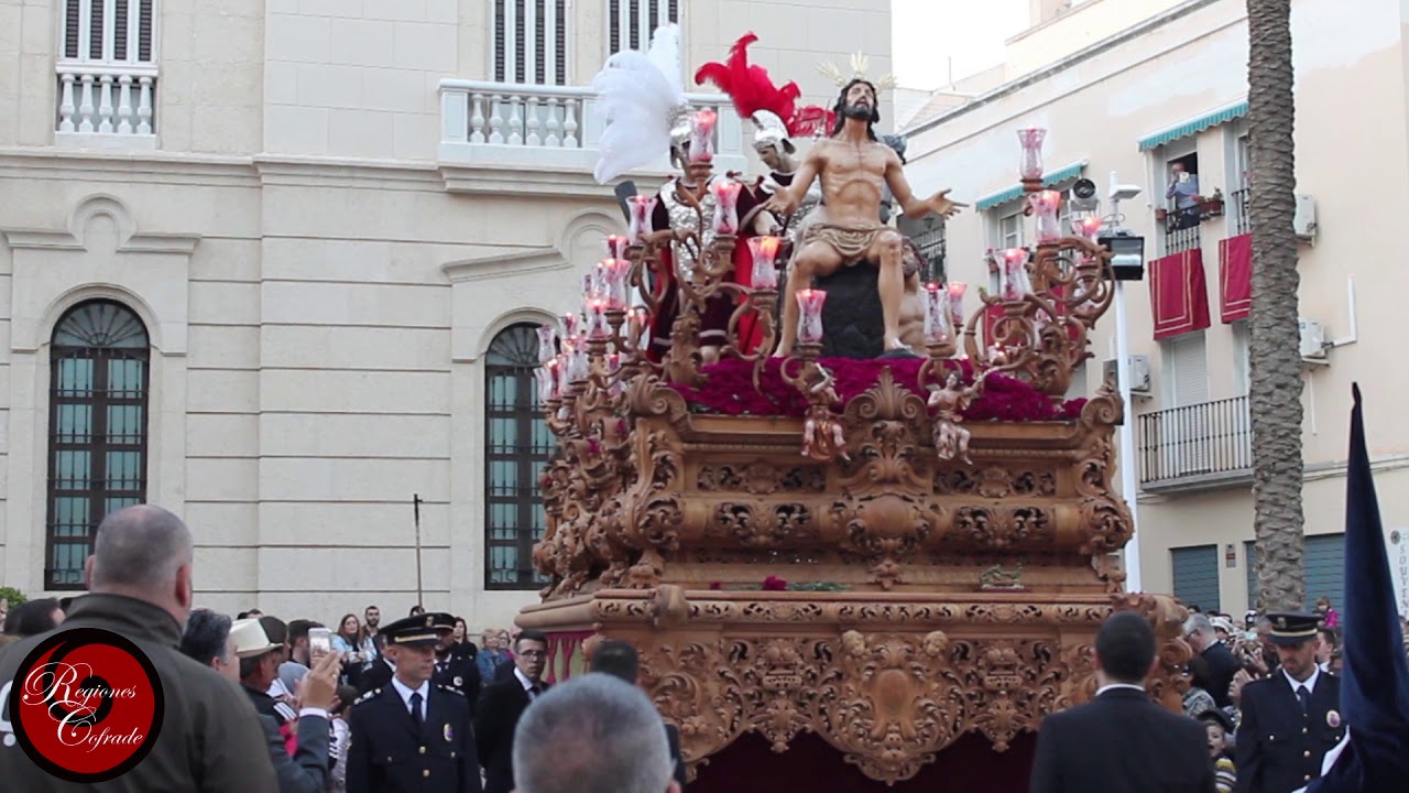 Salida procesional de la Hdad. de la Estrella - Almería 2019.