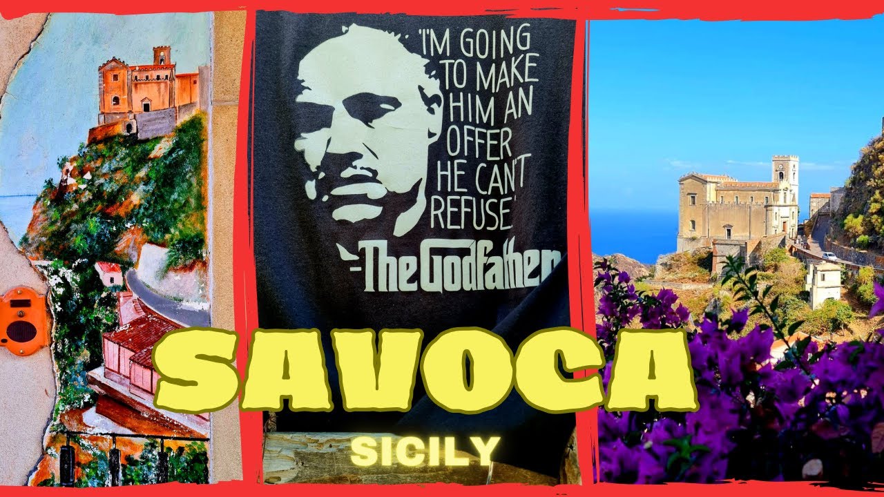SAVOCA | One of the Most Beautiful Villages in Sicily | The Godfather Movie