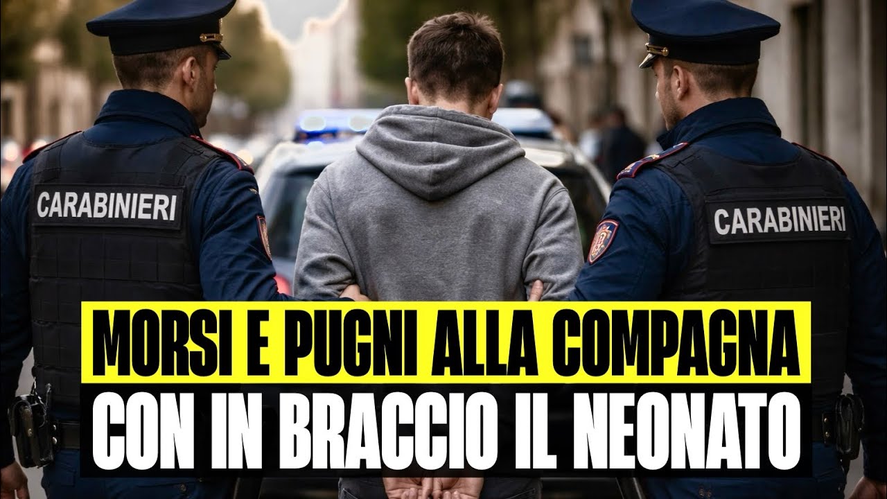 ORRORE A ISCHIA: PRENDE A PUGNI E MORSI LA COMPAGNA MENTRE HA IN BRACCIO IL FIGLIO APPENA NATO