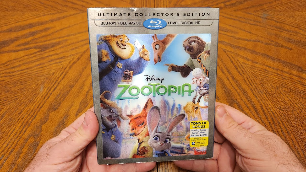 Zootopia Home Video #4 - U.S. 3D Blu-Ray