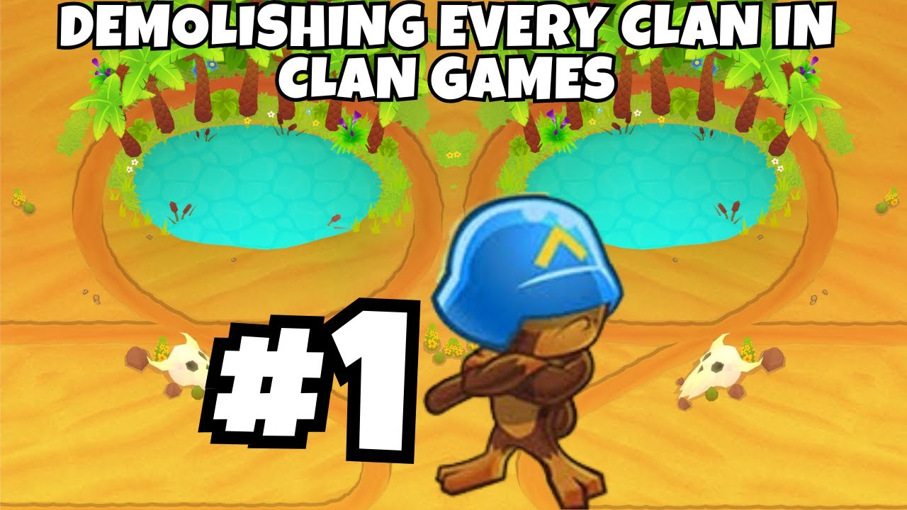 #1 Clan Game Domination in BTD Battles 2 🏆💥